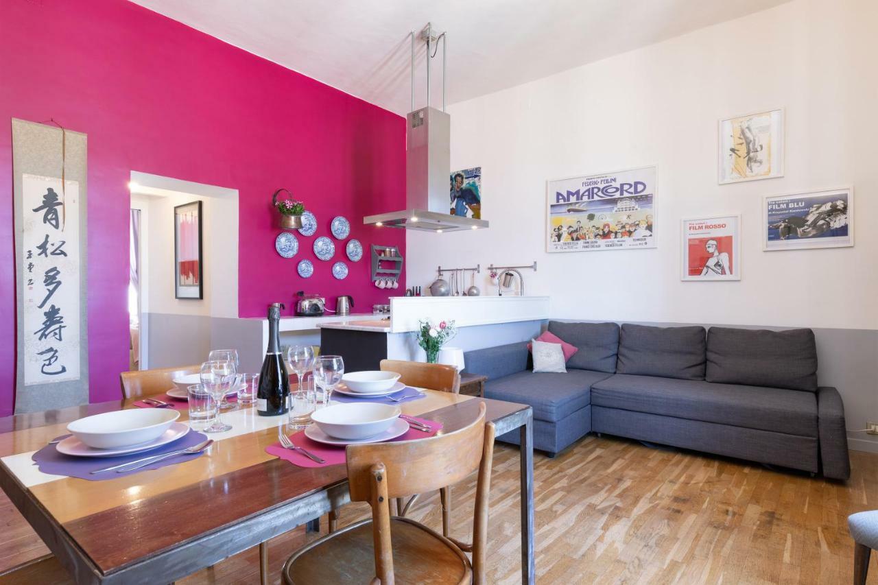 Rome As You Feel - Vittorio Colorful Design Apartment Exterior foto